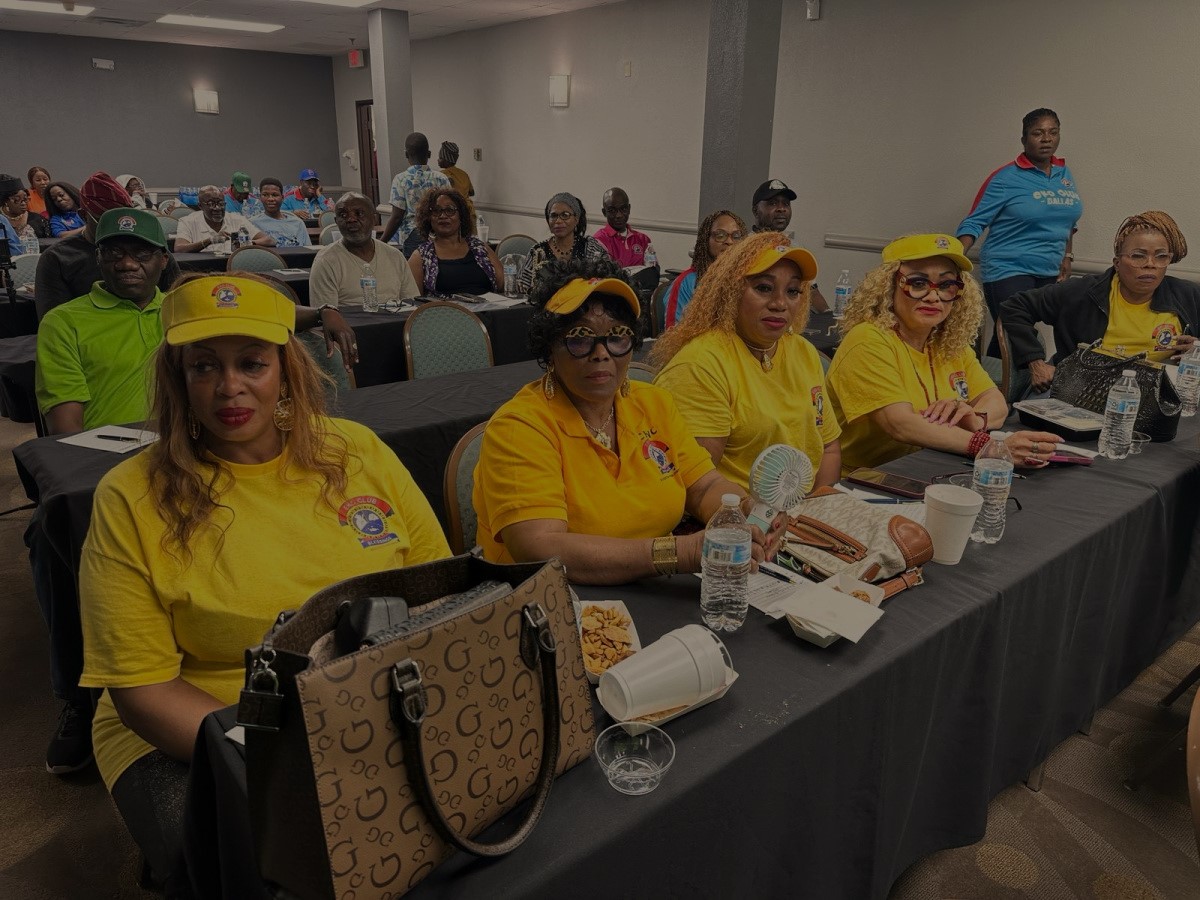 Eko Club members in yellow shirts