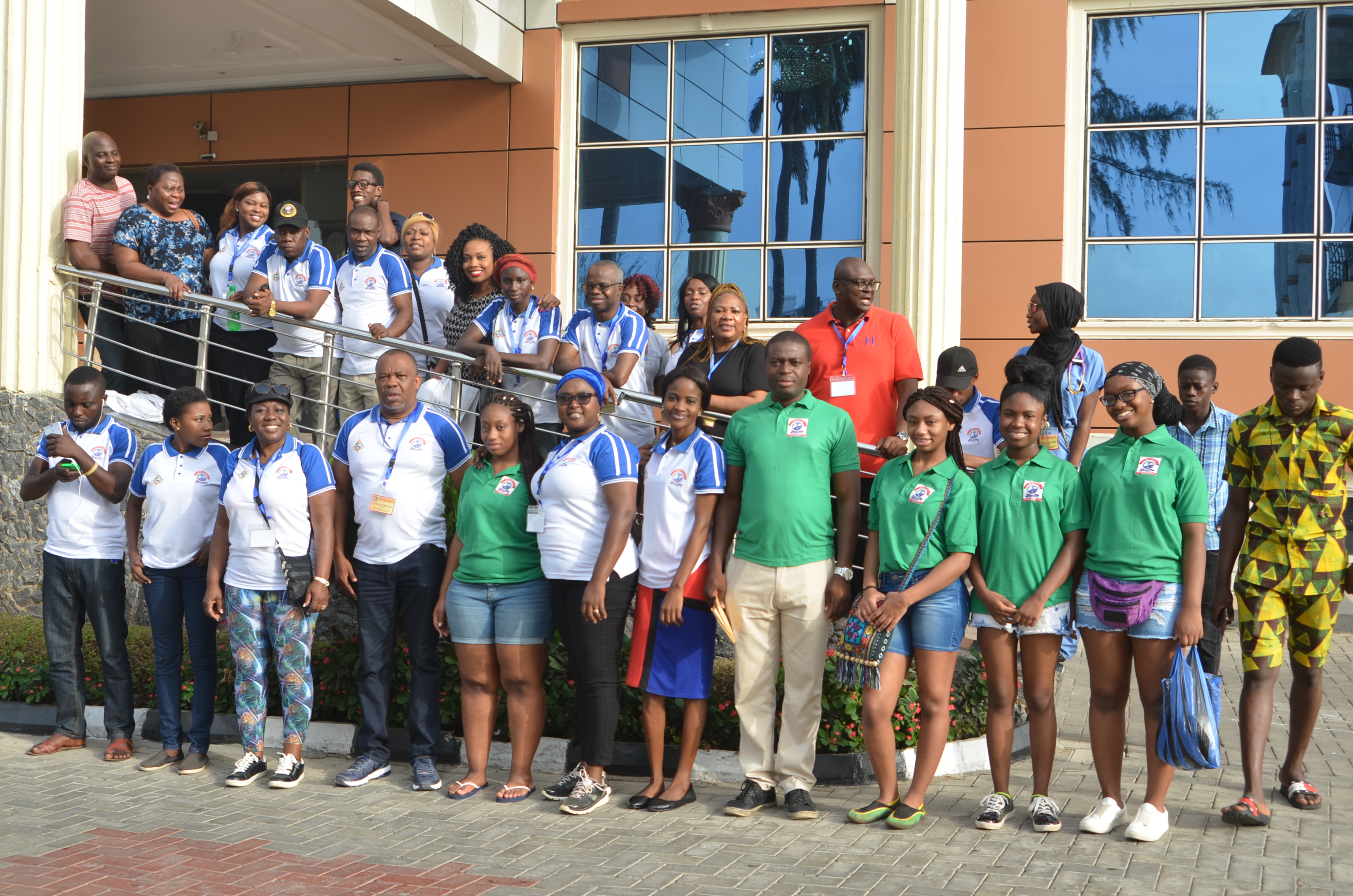 Eko Club members at an event